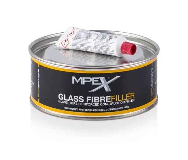 MPEX Fibreglass Filler – Heavy-Duty Reinforced Car Body Filler for Holes, Rust & Struc