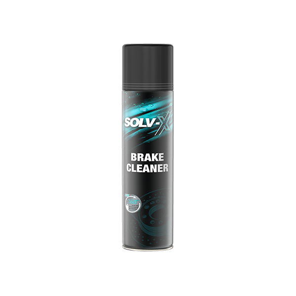 SolvX Brake Cleaner 600ml Aerosol – Fast-Acting Degreaser for Brakes, Clutches & Engine Parts