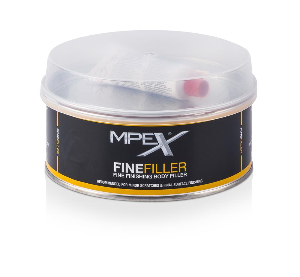 MPEX Fine Finishing Filler 1kg – Ultra-Smooth Car Body Filler for Fine Imperfections & Surface Prep