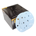 Mirka Basecut Sanding Discs 150mm (6") – P40–P800 Grit Range – 15-Hole Velcro – Hutchins Compatible