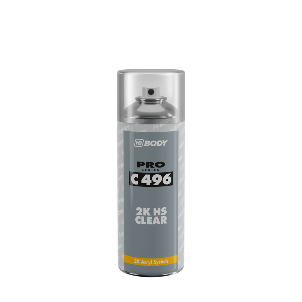 HB BODY C496 2K High-Gloss Anti-Scratch Clear Coat – Professional Automotive Lacquer for Cars & Bodywork