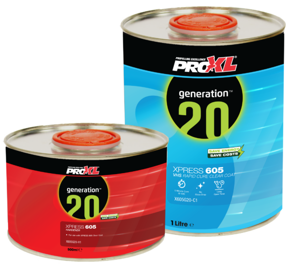ProXL Generation 20 XPRESS605 Rapid VHS Clear Coat – 1.5L Kit (Fast-Drying Clearcoat)