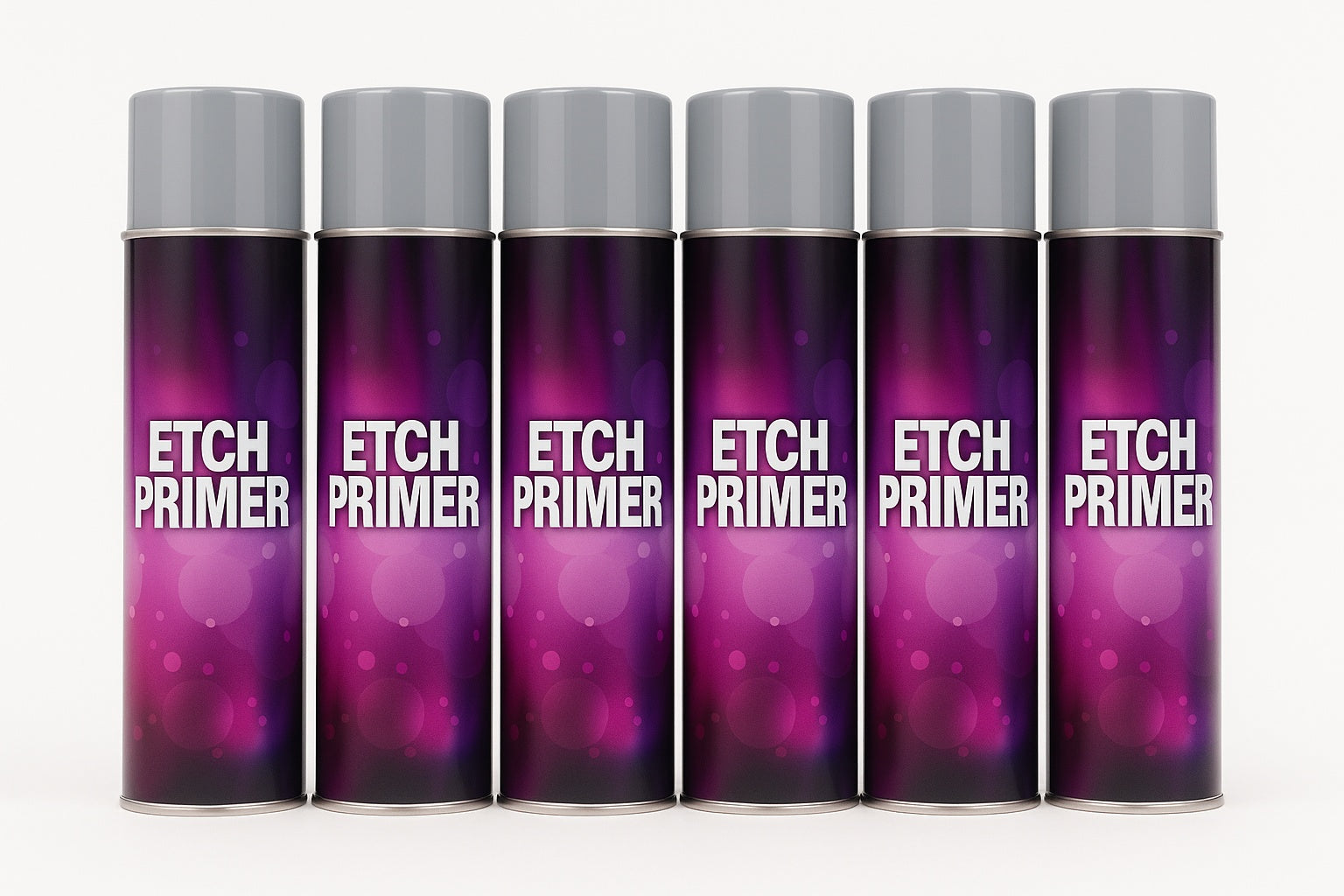 6 x Etch Primer Aerosol 500ml – Ultimate Adhesion for Bare Metal Surfaces
