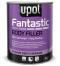 U-POL Fantastic Lightweight Body Filler 3kg – Premium Easy-Sand Multi-Purpose Car Body Repair Filler