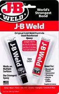 JB Weld Original Cold-Weld Epoxy (2-Part) – Steel-Reinforced Adhesive for Metal, Automotive, Plumbing & DIY Repairs