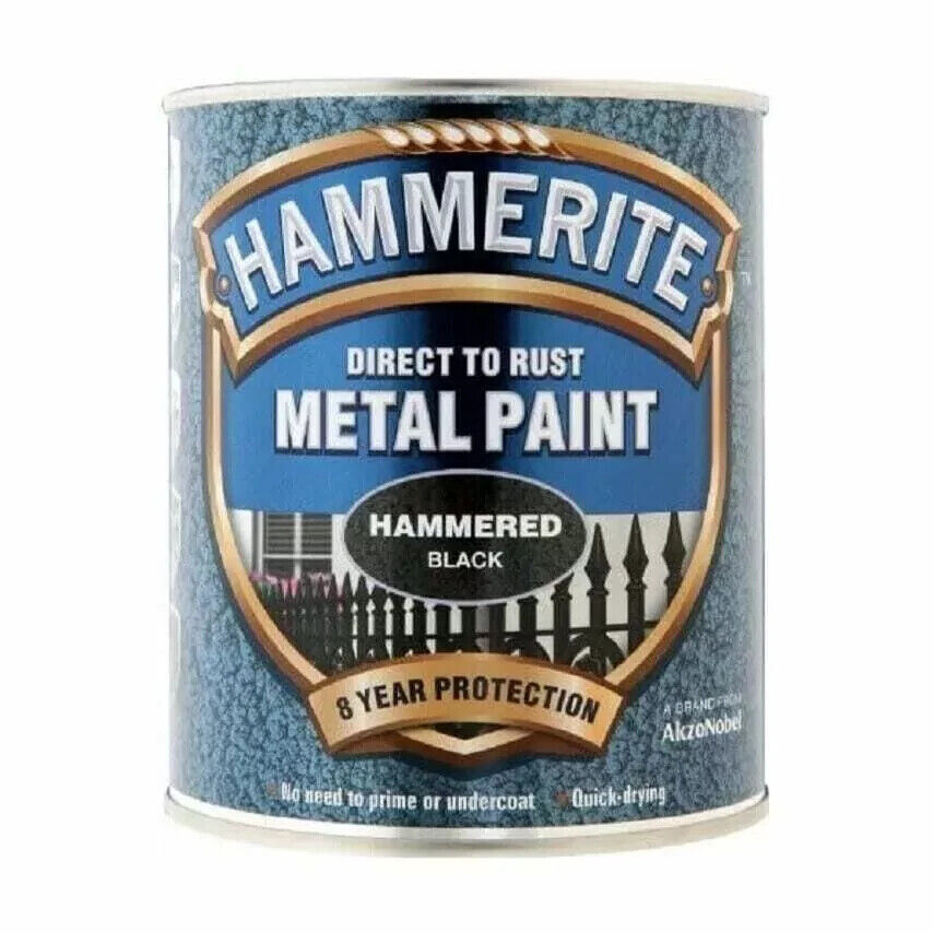 Hammerite 750ml Metal Paint – Various Colours & Finishes