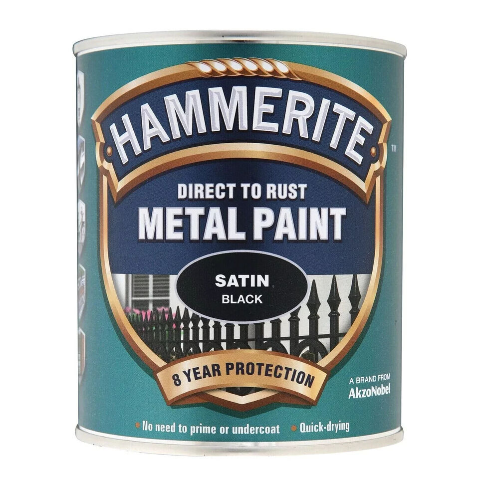 Hammerite 750ml Metal Paint – Various Colours & Finishes