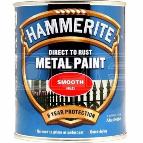 Hammerite 750ml Metal Paint – Various Colours & Finishes