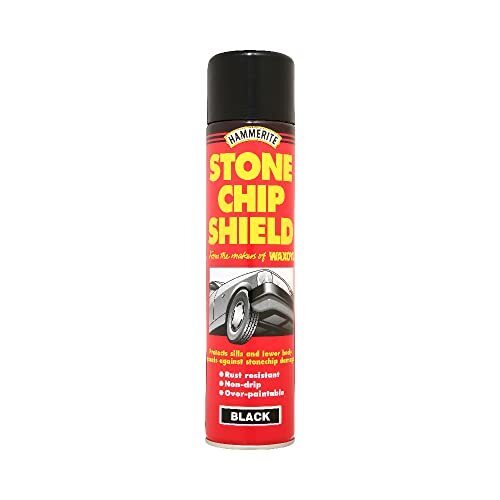 Hammerite Stonechip Protectant 600ml – Black, Grey or White