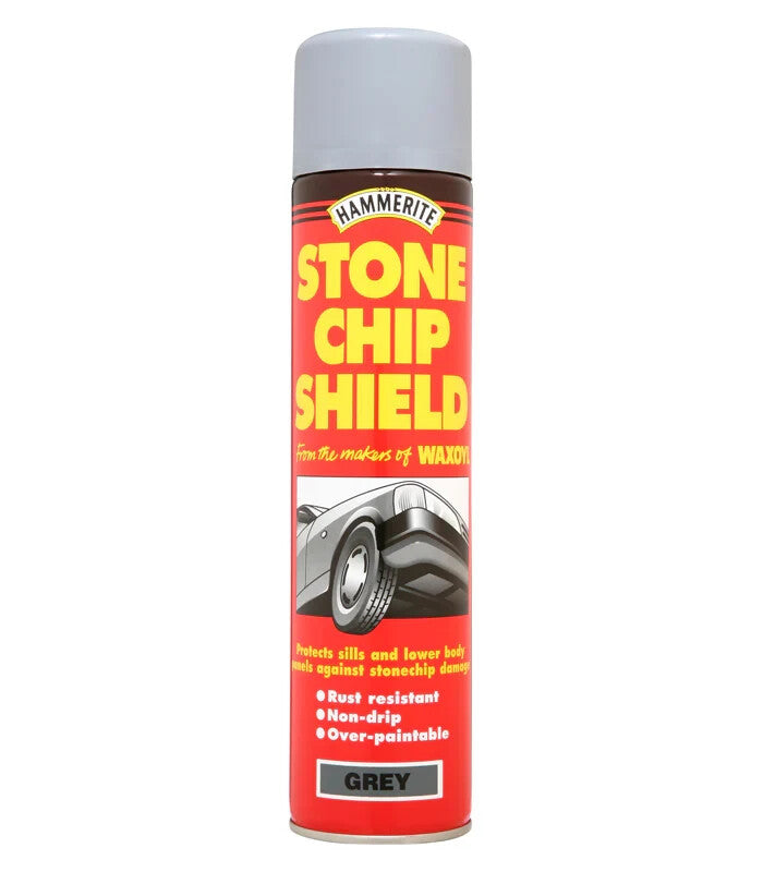 Hammerite Stonechip Protectant 600ml – Black, Grey or White