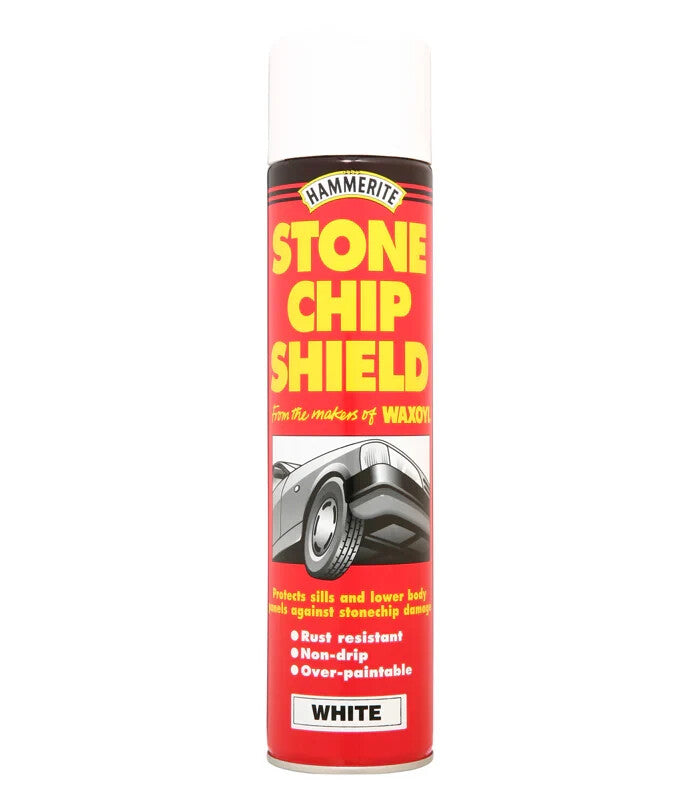 Hammerite Stonechip Protectant 600ml – Black, Grey or White