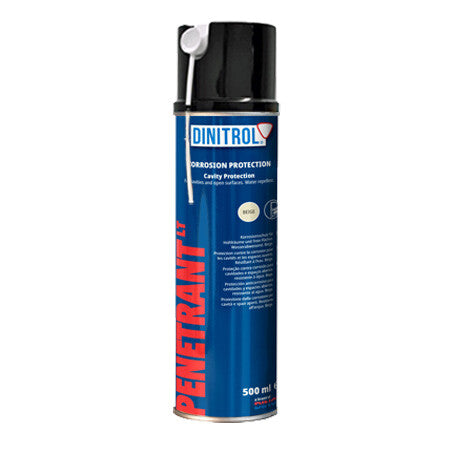 Dinitrol Penetrant LT Cavity Protection Wax – 500ml Aerosol, 1L Schutz & 5L Container (1/4/12 Packs)