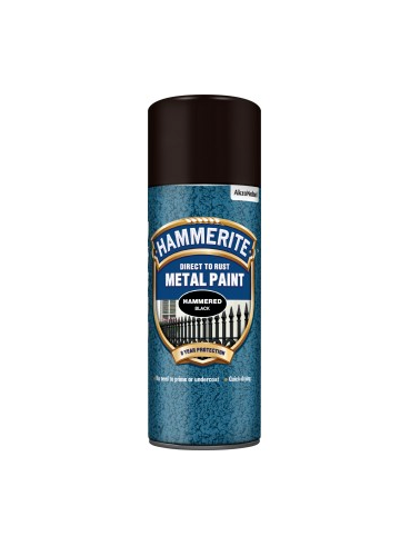Hammerite 400ml Metal Paint Aerosols – Various Colours & Finishes