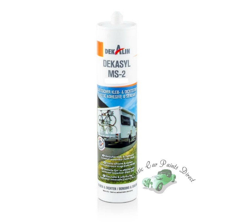 Dekalin Dekasyl MS-2 Grey 290ml – High-Strength Elastic Adhesive & Sealant for Caravans, Motorhomes & Boats