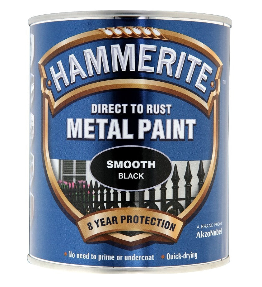 Hammerite 750ml Metal Paint – Various Colours & Finishes